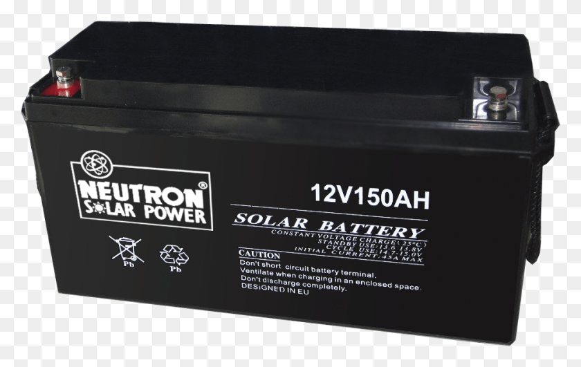 934x564 Descargar Png Batería Solar Neutron 12V 150Ah Batería Multipropósito, Etiqueta, Texto, Adaptador Hd Png