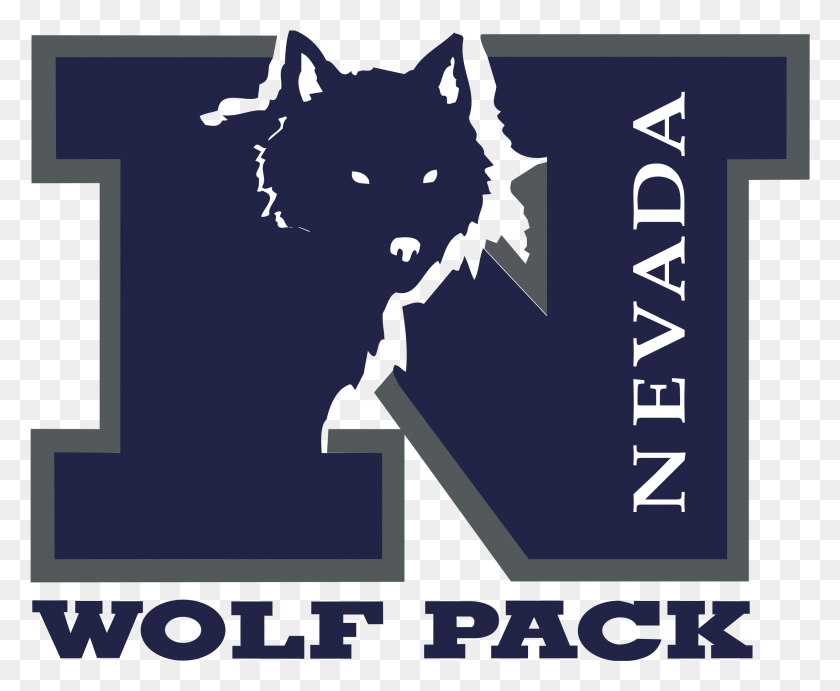 2191x1775 Nevada Wolf Pack Logo Transparent Nevada Wolfpack Logo, Poster, Advertisement, Text HD PNG Download