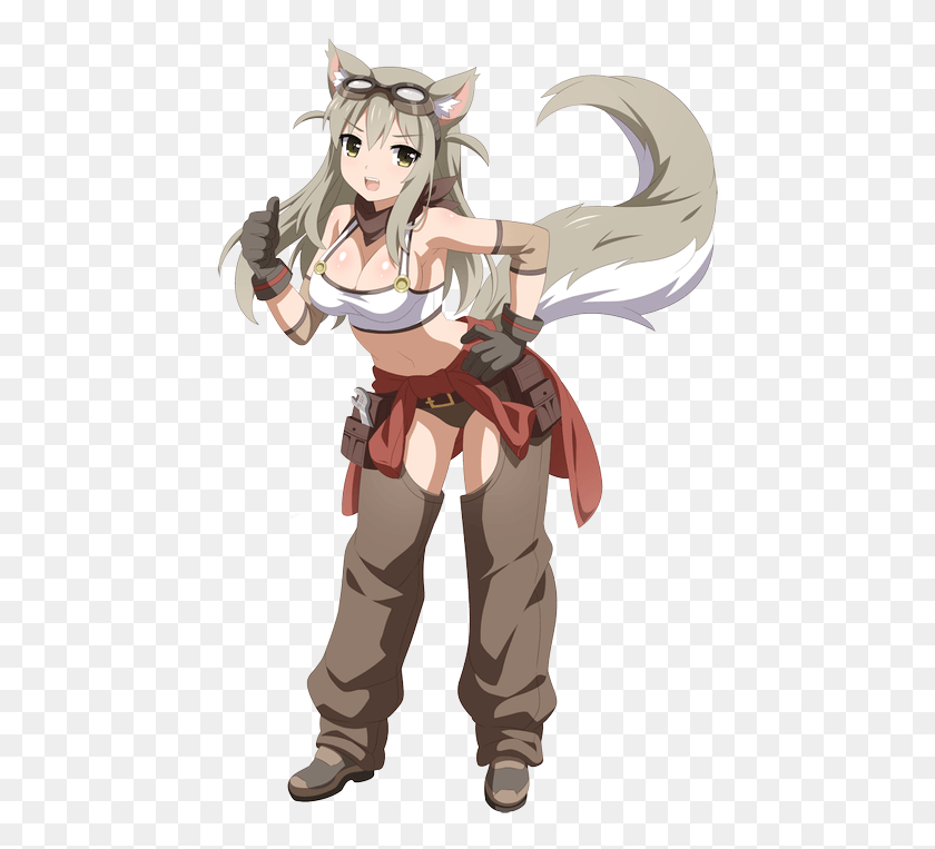 455x703 Never Miss A Moment Lily The Fox Mechanic, Costume, Duel, Person HD PNG Download