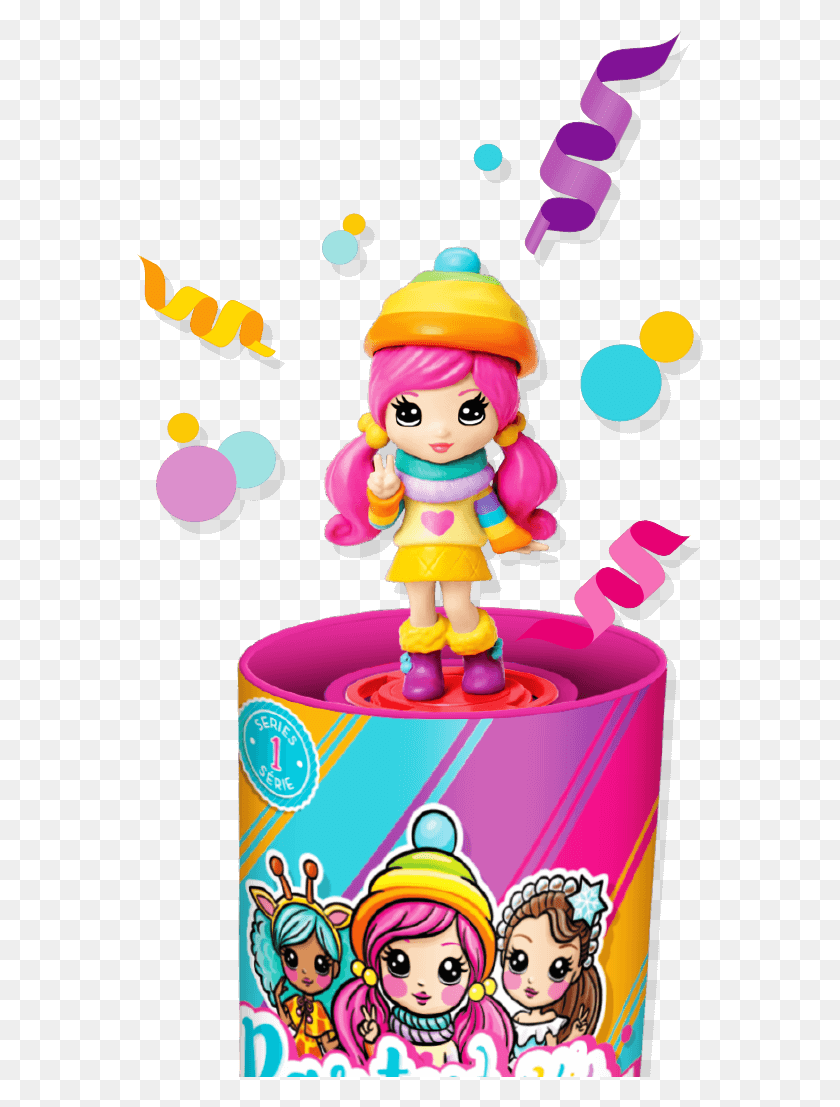 567x1047 Never Stops Poppin39 Turn Every Day Into A Party That Party Popteenies, Toy, Doll, People HD PNG Download