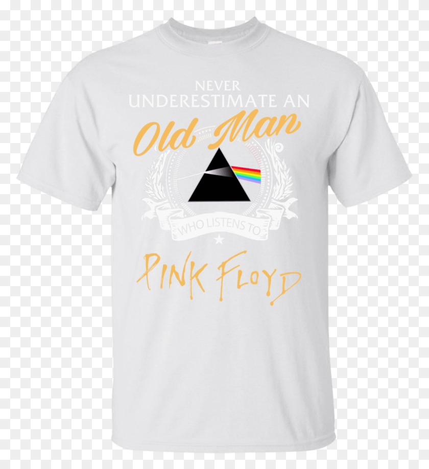 1039x1143 Never Underestimate An Old Man Who Listens To Pink Pink Floyd The Wall, Clothing, Apparel, T-shirt HD PNG Download