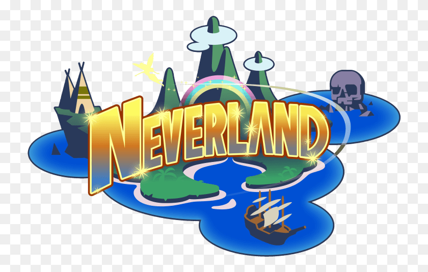 734x474 Neverland Kingdom Hearts Birth By Sleep Neverland, Lighting, Graphics HD PNG Download