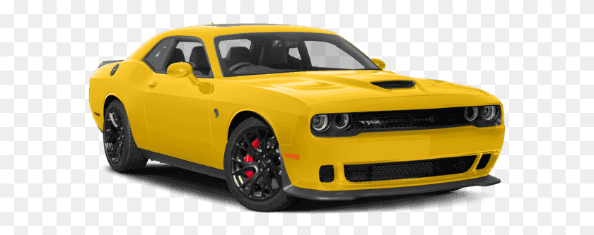 591x273 Descargar Png Nuevo 2017 Dodge Challenger Srt Hellcat Dodge Challenger Blanco 2018, Coche, Vehículo, Transporte Hd Png