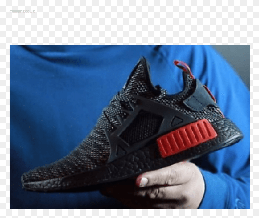 801x666 New 2017 Nmd White Red Black Adidas Nmd Xr1 Runner Black Red Bred, Clothing, Apparel, Shoe HD PNG Download