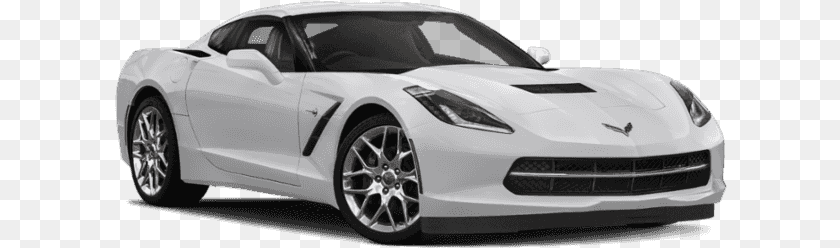 613x248 New 2019 Chevrolet Corvette Stingray 2d 2017 Chevrolet Corvette Stingray White, Wheel, Car, Vehicle, Coupe Sticker PNG