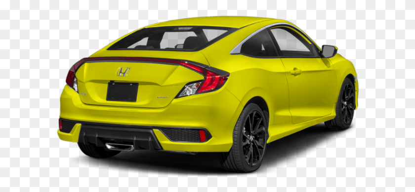 614x330 New 2019 Honda Civic Coupe Sport 2019 Honda Civic Sport Coupe, Car, Vehicle, Transportation HD PNG Download