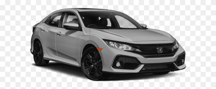 609x287 New 2019 Honda Civic Hatchback Ex L Navi Honda Civic Exl 2019, Car, Vehicle, Transportation HD PNG Download