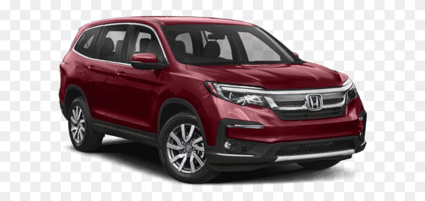 612x338 New 2019 Honda Pilot Ex Honda Pilot 2019 Exl Black, Car, Vehicle, Transportation HD PNG Download