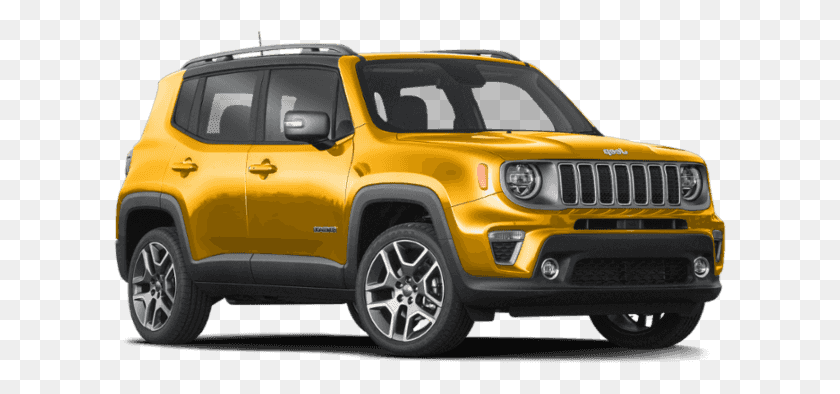 613x334 New 2019 Jeep Renegade Trailhawk Jeep Renegade Limited 2019, Car, Vehicle, Transportation HD PNG Download