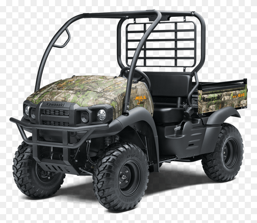 1183x1015 New 2019 Mule Sx Xc Camo Fi 2018 Kawasaki Mule 4010 Trans, Lawn Mower, Tool, Transportation HD PNG Download