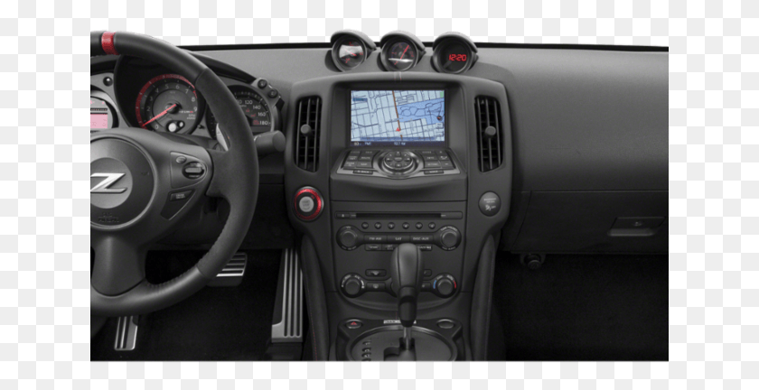 641x372 New 2019 Nissan 370z Coupe Nismo 2dr Car In Valencia 2019 Nismo, Gps, Electronics, Steering Wheel HD PNG Download