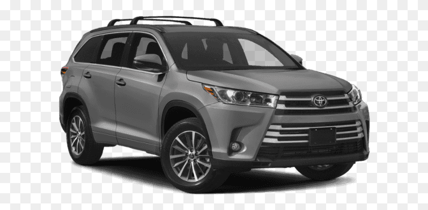 612x353 New 2019 Toyota Highlander Xle 2018 Toyota Highlander Xle, Car, Vehicle, Transportation HD PNG Download