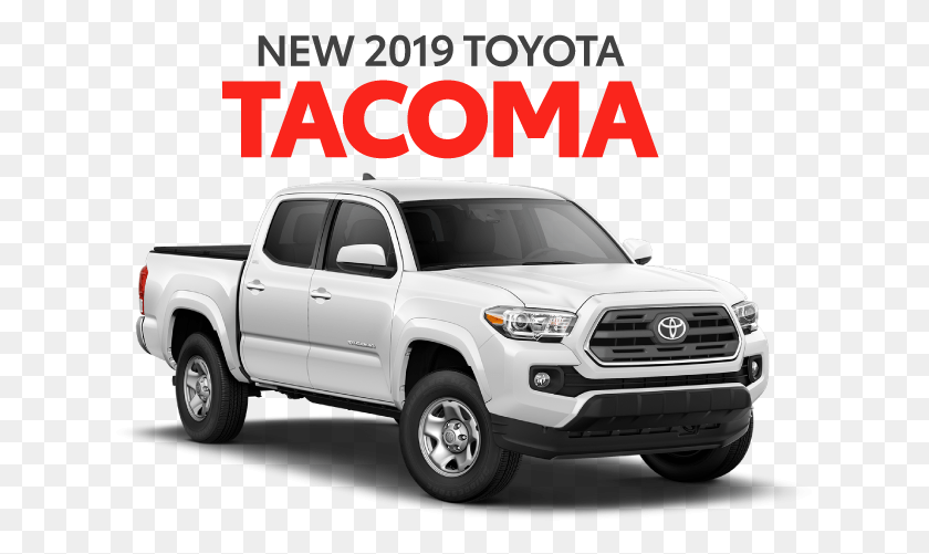 640x441 New 2019 Toyota Tacoma 2018 Toyota Tacoma White, Pickup Truck, Truck, Vehicle HD PNG Download