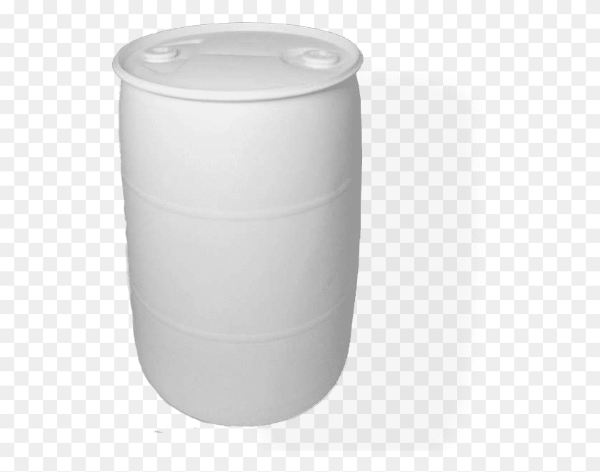 528x601 New 55 Gallon Plastic Barrel Barrel Drum, Milk, Beverage, Drink HD PNG Download