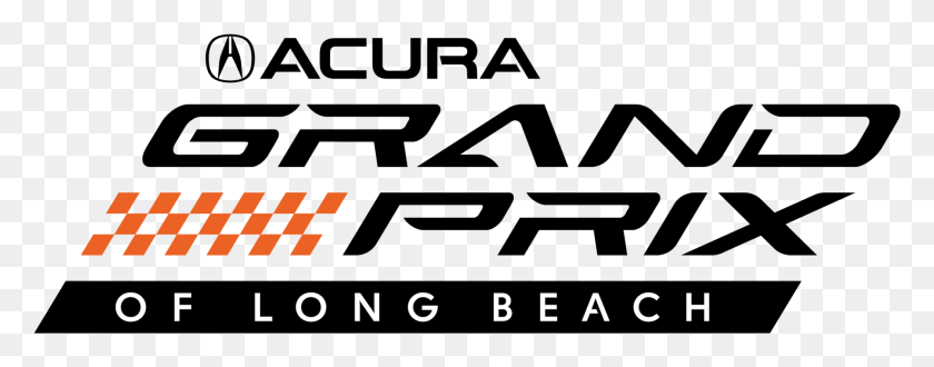 1923x668 New Acura Grand Prix Of Long Beach Logo Acura, Text, Number, Symbol HD PNG Download