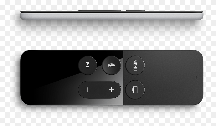 776x433 New Apple Tv Coming In October With Siri And App Store Side Of Apple Tv Remote, Electronics, Cooktop, Indoors HD PNG Download