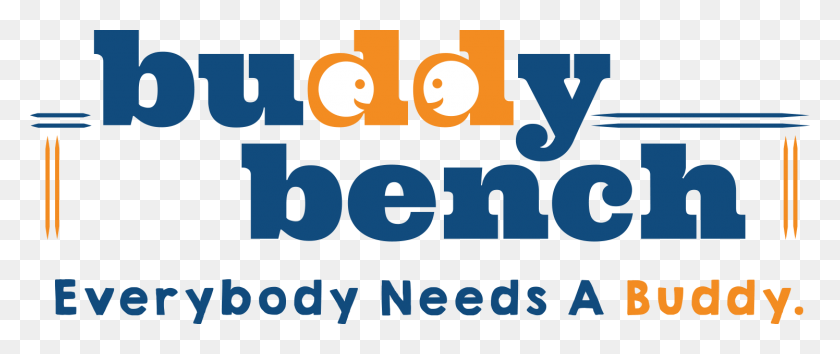 1496x564 Кампания New Buddy Bench По Продвижению Психического Здоровья Графический Дизайн, Текст, Алфавит, Слово Hd Png Скачать
