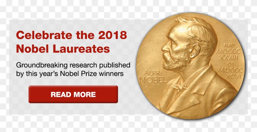 1000x480 New Call To Action Nobel Prize In Chemistry, Gold, Gold Medal, Trophy HD PNG Download