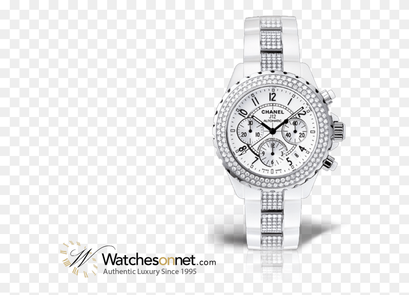 594x545 New Chanel J12 Jewelry Chronograph Automatic Women39s Analog Watch, Wristwatch, Clock Tower, Tower HD PNG Download