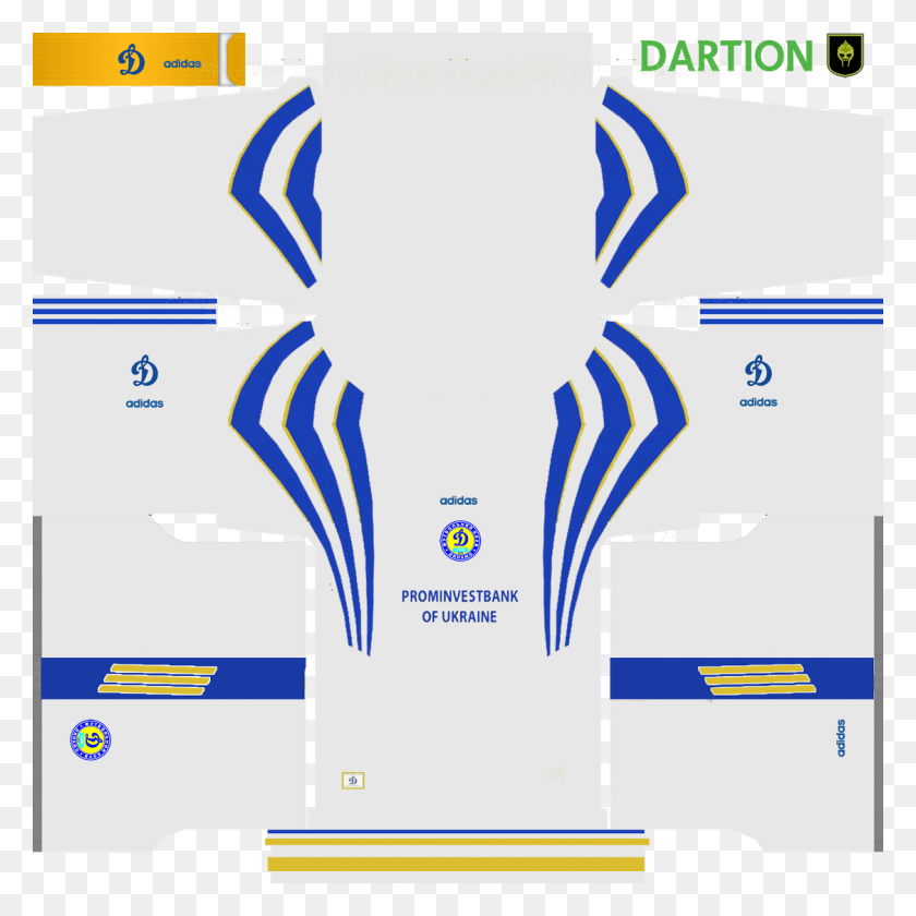 1124x1124 New Classic Dynamo Kyiv Kits By Dart10n Pes 2018 Classic Kits, Label, Text, Plot HD PNG Download