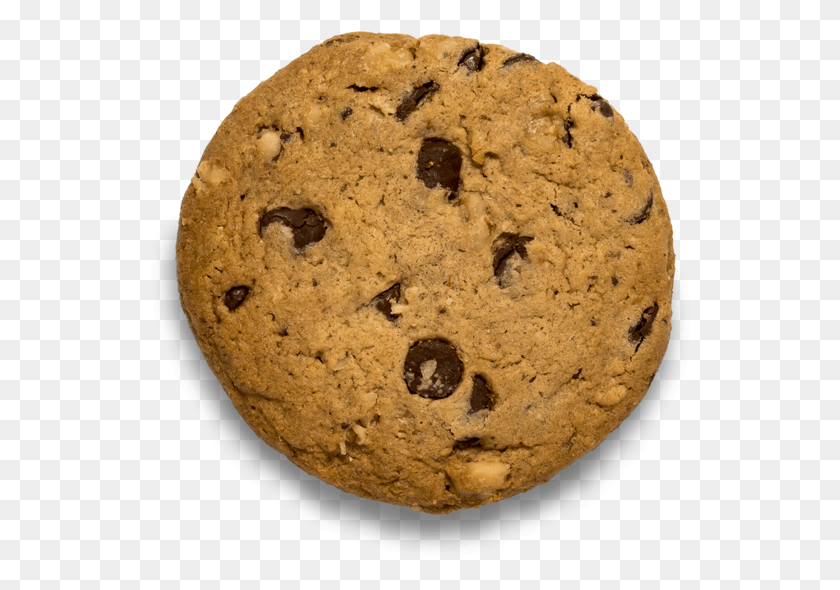 546x530 New Cookie Image Cookie Transparent, Bread, Food, Biscuit HD PNG Download