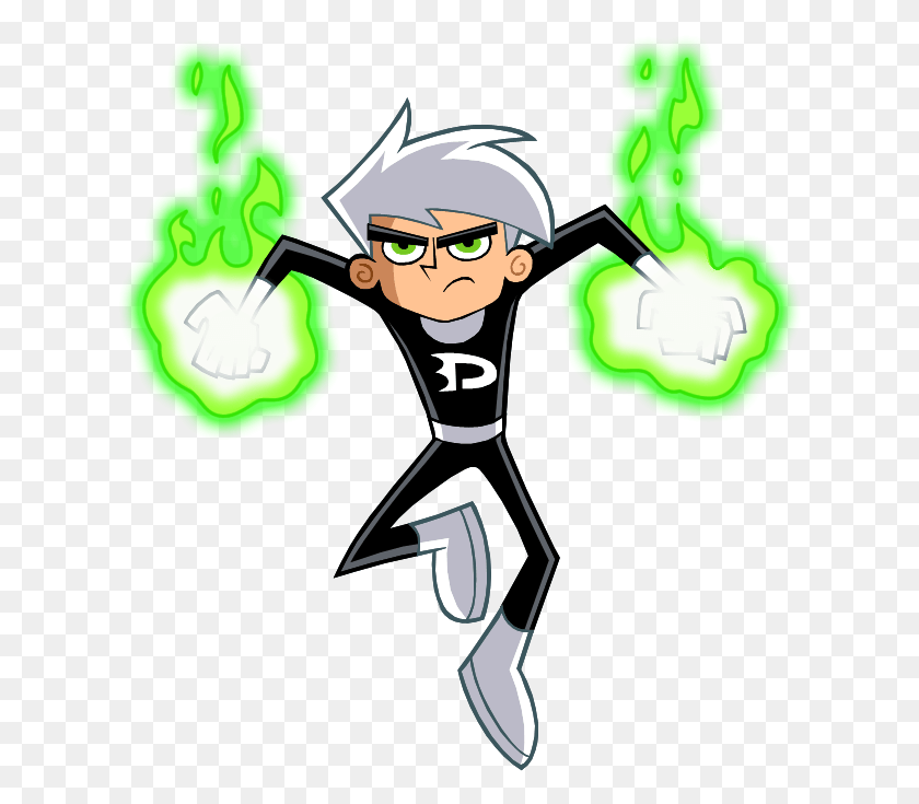 626x675 New Danny Phantom Vector 2 By Christophr1 Dbfnvwa Danny Phantom No Background, Person, Human, Sunglasses HD PNG Download