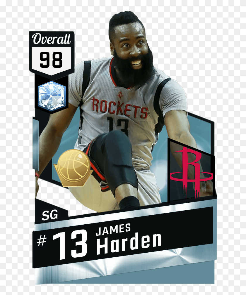 650x950 New Diamond James Harden, Advertisement, Poster, Person HD PNG Download