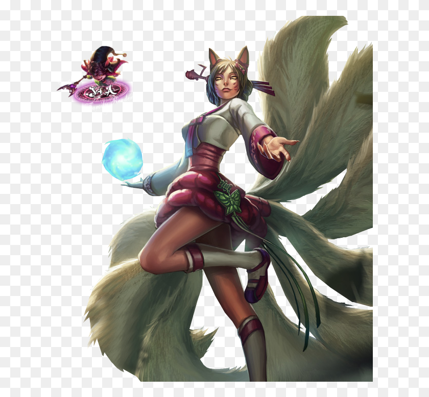 621x718 New Dynasty Ahri Splash Art, Person, Human, Leisure Activities HD PNG Download