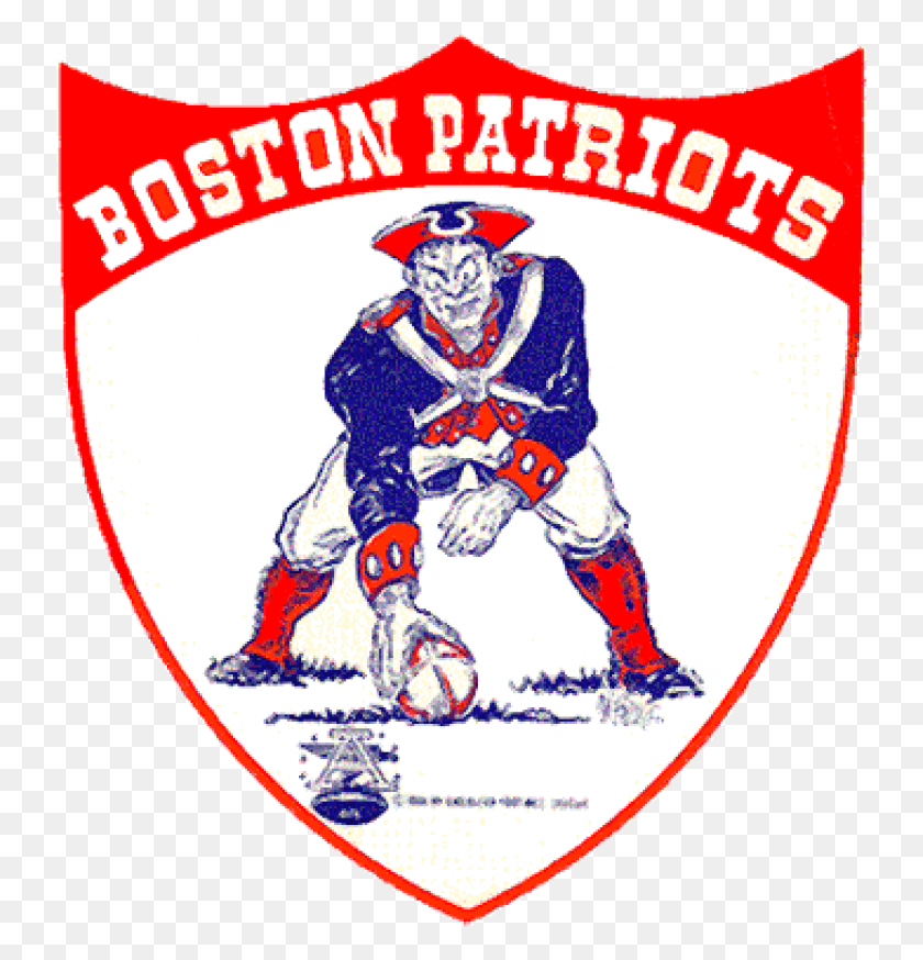 739x814 New England Patriots Iron On Stickers And Peel Off Boston Patriots Old Logo, Armor, Person, Human HD PNG Download
