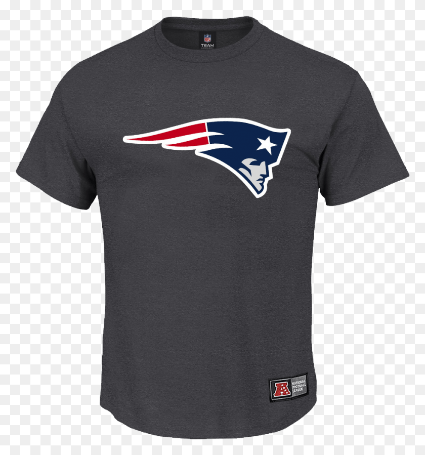 912x981 New England Patriots Nfl Team Apparel T Shirt Charcoal Saracens Rugby Shirt, Clothing, T-shirt, Sleeve HD PNG Download