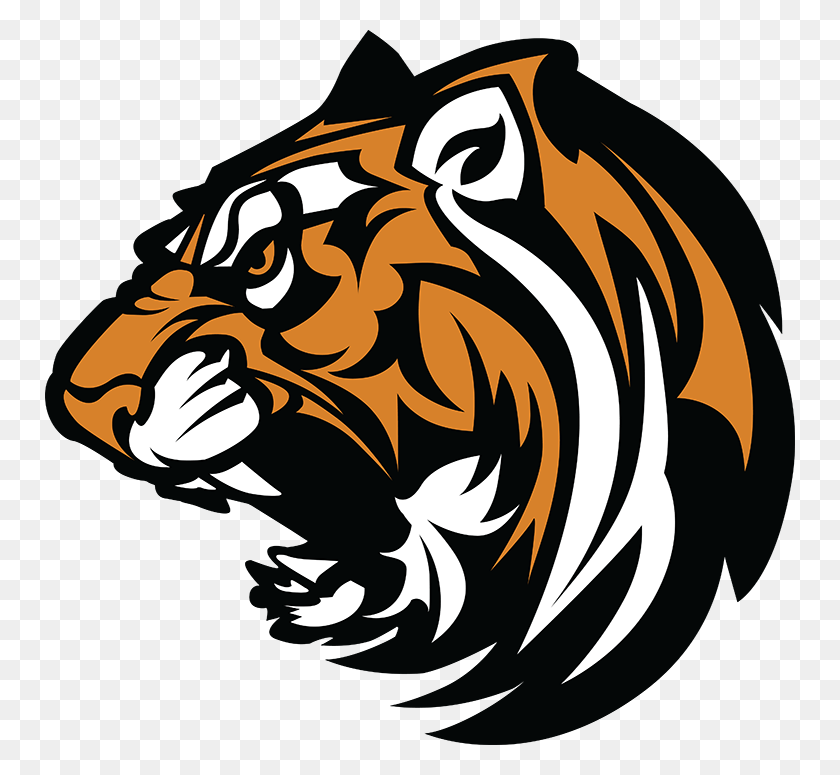 750x715 New England Public Schools Home Of The Tigers La Grande High School Tiger, Dragon HD PNG Download