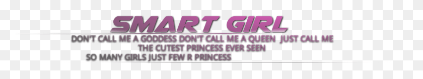 1592x199 New Girl Text Part 3 Smart Girl Text, Label, Word, Alphabet HD PNG Download