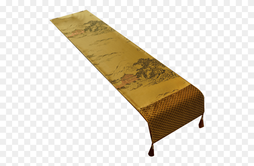 515x490 New Golden Courtyard Luxury Table Cloth Brocade Fashion Outdoor Furniture, Book, Gold, Scroll HD PNG Download