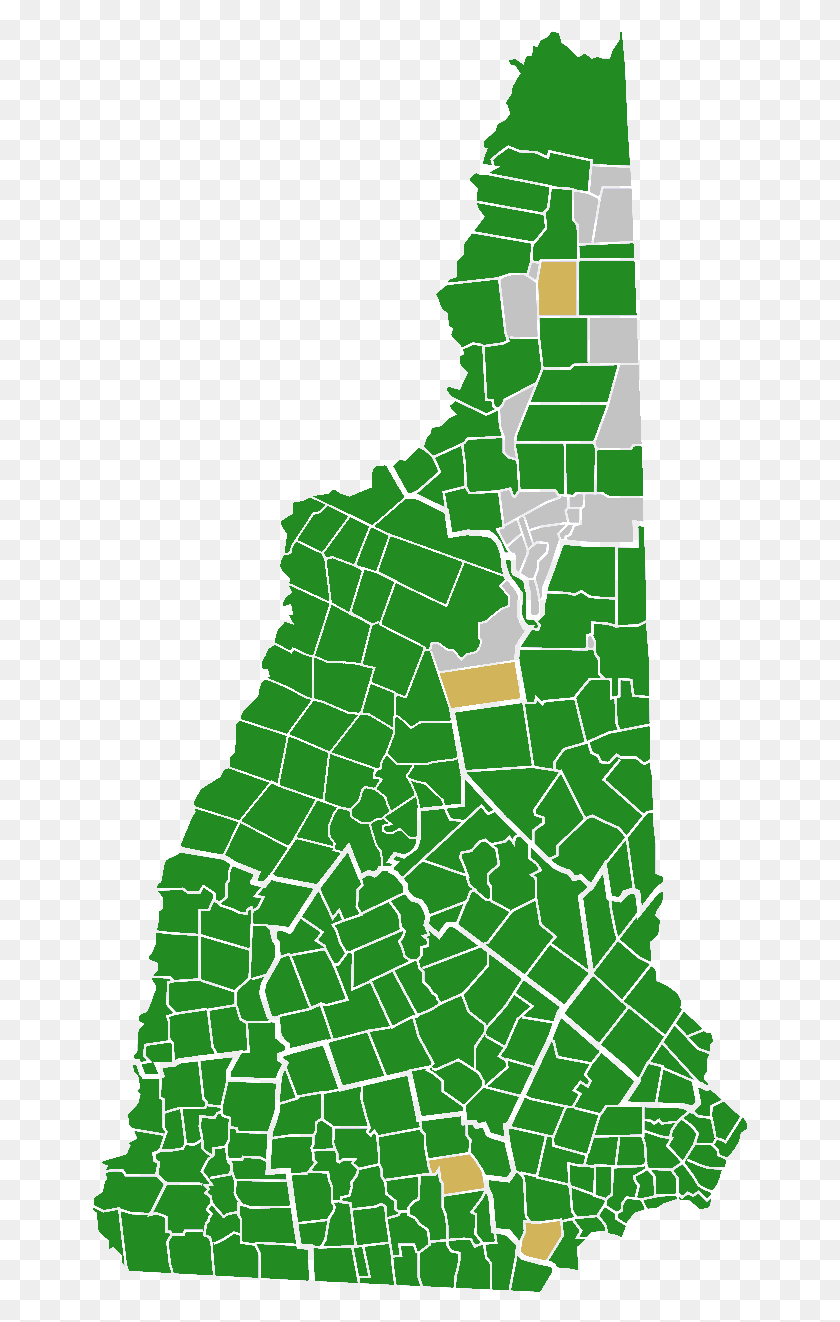 655x1262 New Hampshire Democratic Presidential Primary Election New Hampshire Democratic Primary 2016, Map, Diagram, Plot HD PNG Download