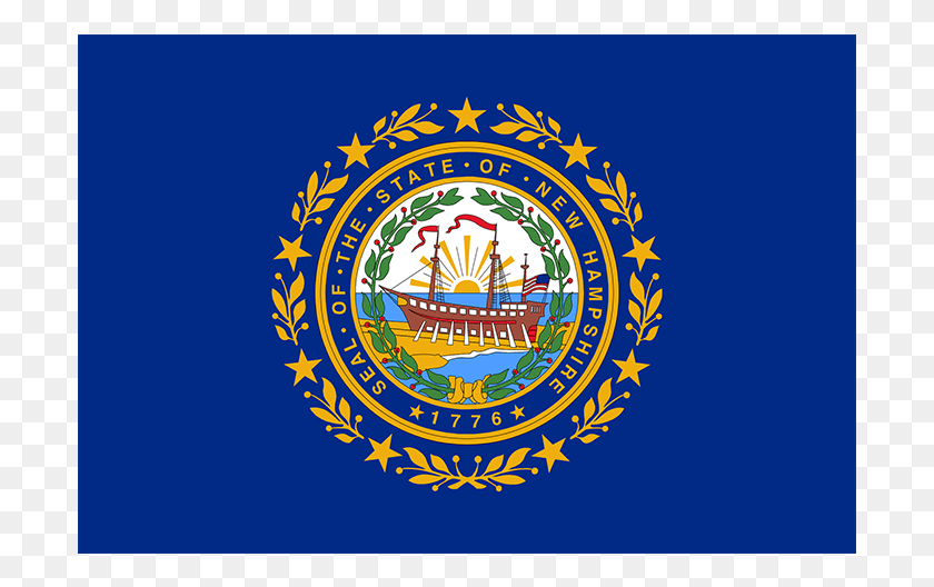 701x468 Флаг Нью-Гэмпшира, Логотип, Символ, Товарный Знак Hd Png Скачать