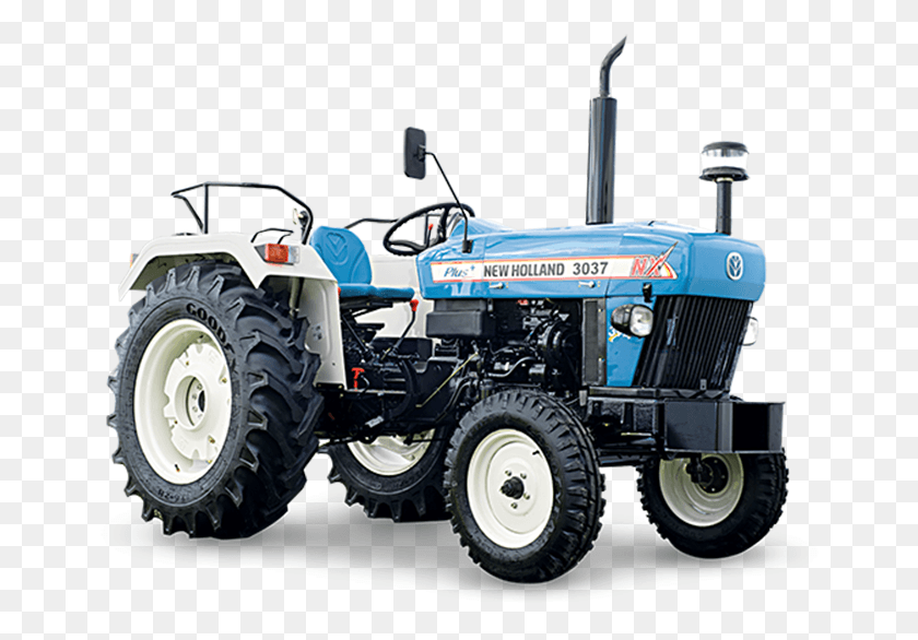 672x526 New Holland New Holland Tractor 3037 Price In India, Vehicle, Transportation, Motorcycle HD PNG Download