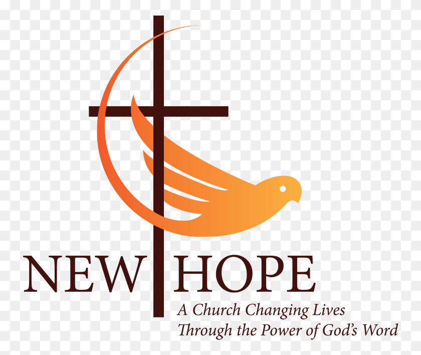 750x648 New Hope Ame Church Graphic Design, Text, Animal, Bird HD PNG Download