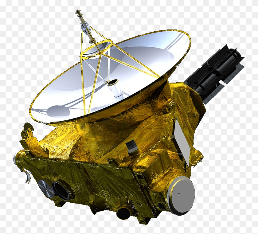 755x702 Космический Зонд New Horizons Выполняет Первое Закрытие Космический Корабль New Horizons, Телескоп, Антенна, Электрическое Устройство Hd Png Скачать