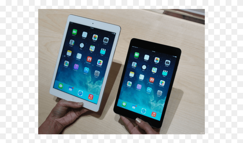 579x433 New Ipad Air And Ipad Mini Tablets Are Seen Ipad Air 2 7.9 Inch, Mobile Phone, Phone, Electronics HD PNG Download