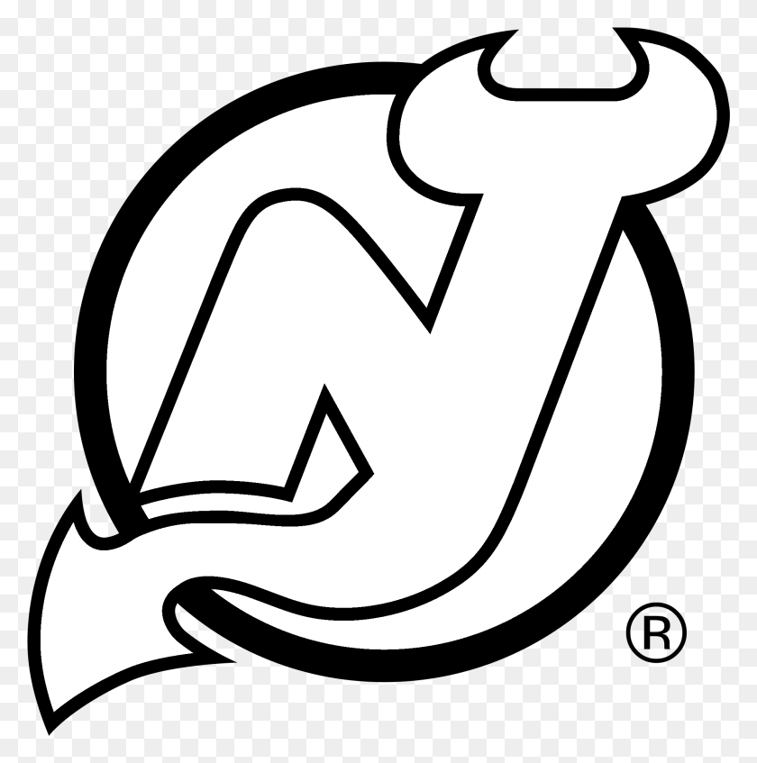 1979x1997 New Jersey Devils Logo New Jersey Devils Logo Outline, Symbol, Trademark, Text HD PNG Download