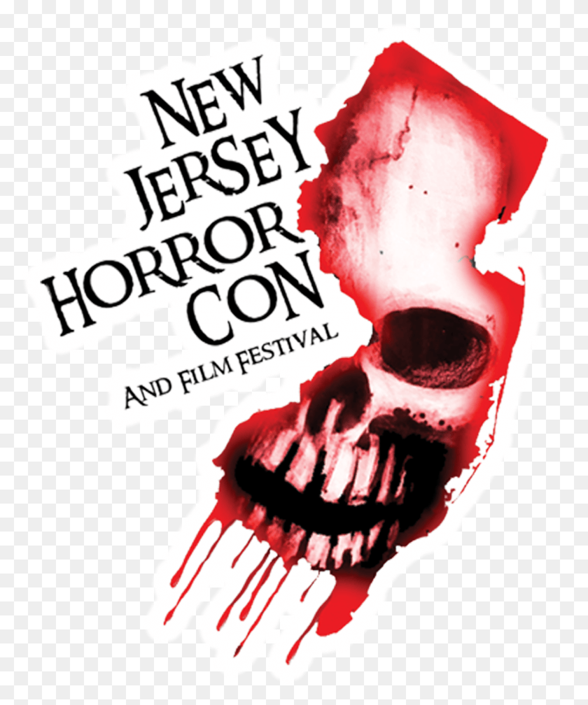 1242x1510 New Jersey Horror Con And Film Festival, Cartel, Anuncio, Etiqueta Hd Png