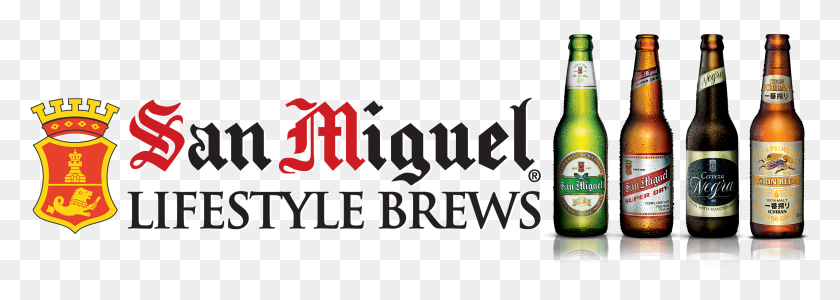 6799x2097 Новый Логотип Lb Black Font Copy San Miguel Beer Hd Png Скачать