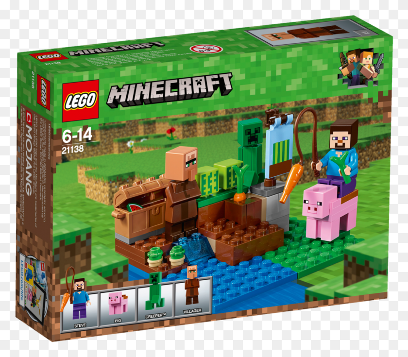 1048x907 Descargar Png Nuevo Lego Minecraft Minifigure Villager Lego Minecraft The Melon Farm, Juguete, Persona, Humano Hd Png