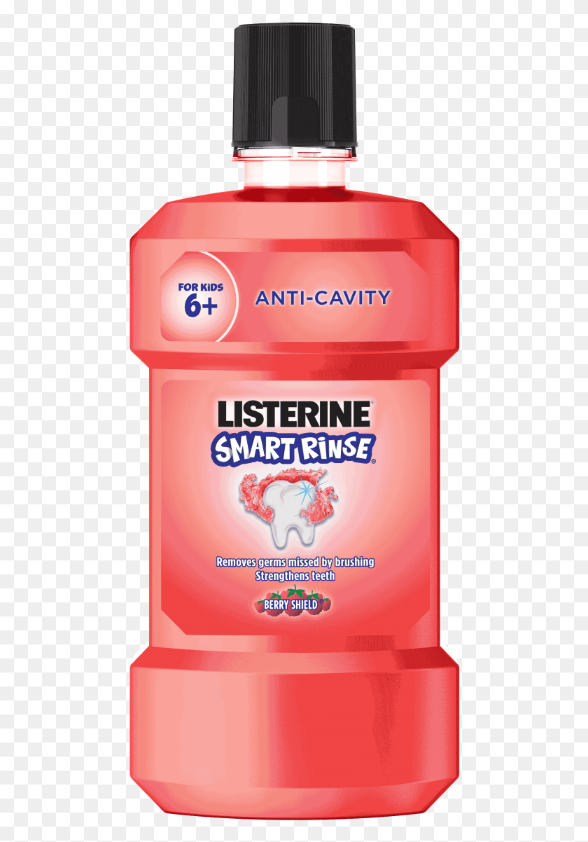 474x1142 New Listerine Smartrinse Clean Listerine Total Care, Cosmetics, Desodorante Hd Png