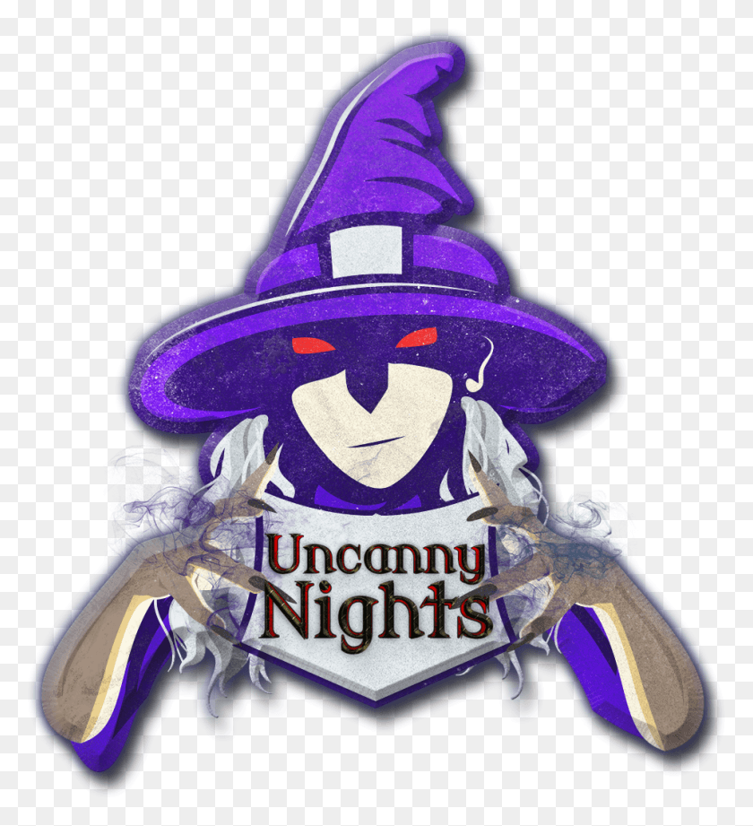 957x1057 New Logo For Uncanny Nights Cartoon, Person, Human, Symbol HD PNG Download