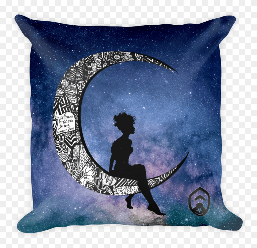 913x882 New Moon Pillow Cushion, Person, Human, Text HD PNG Download
