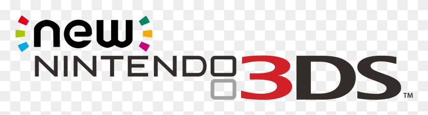 2269x487 Descargar Png New Nintendo 3Ds Logo New Nintendo, Texto, Palabra, Alfabeto Hd Png