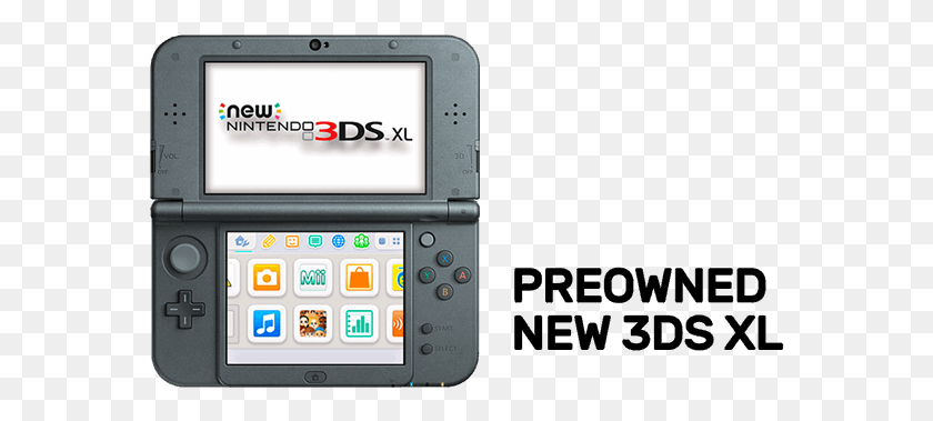 572x319 New Nintendo 3ds Xl Console Preowned Nintendo, Mobile Phone, Phone, Electronics HD PNG Download