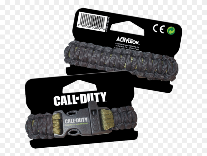 640x573 New Official Call Of Duty Paracord Bracelet Infinite Paracord Bracelet Cod, Wristwatch, Stick, Tool HD PNG Download