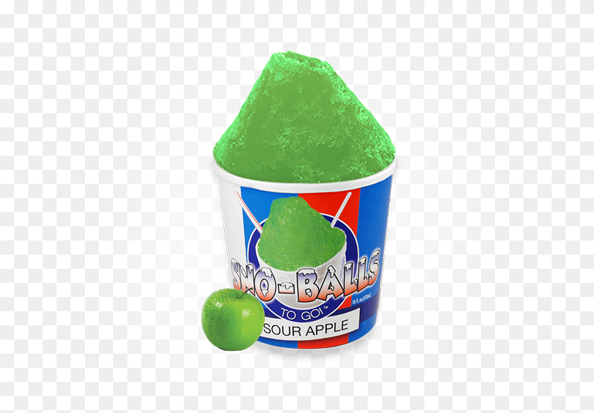 640x524 New Orleans Famous Sno Balls To Go Sour Apple 16 Oz Lime, Plant, Food, Fruit HD PNG Download